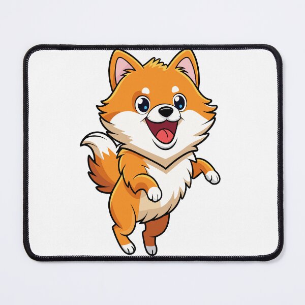 Item preview, Energetic Pomeranian Bouncing with Excitement designed and sold by iwcus.