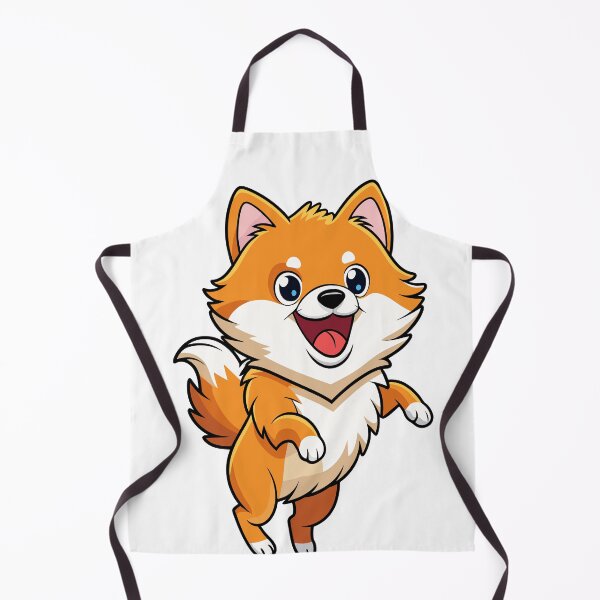 Item preview, Energetic Pomeranian Bouncing with Excitement designed and sold by iwcus.