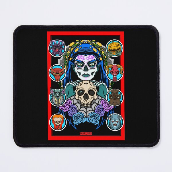 Item preview, Monsters Day of the Dead designed and sold by Dark-Inks.