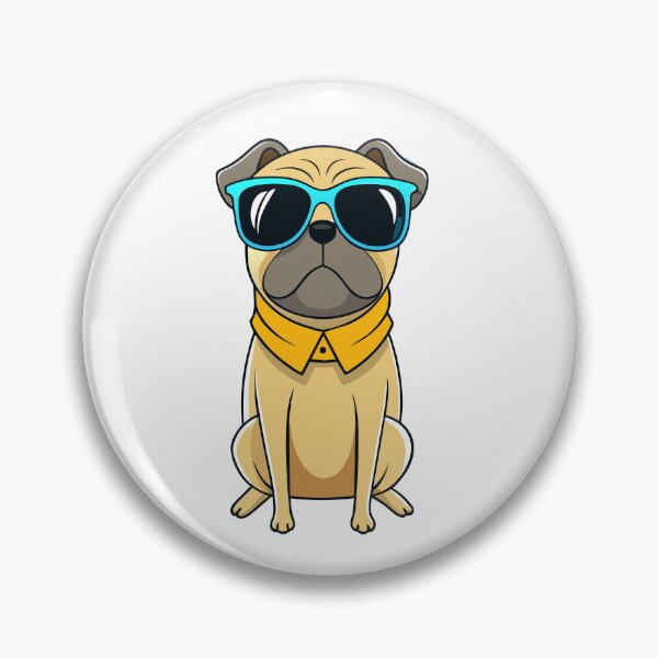 Item preview, Cool Pug with Sunglasses designed and sold by iwcus.