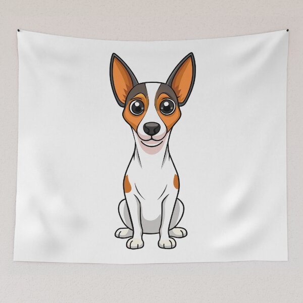 Item preview, Vigilant Rat Terrier Artwork designed and sold by iwcus.