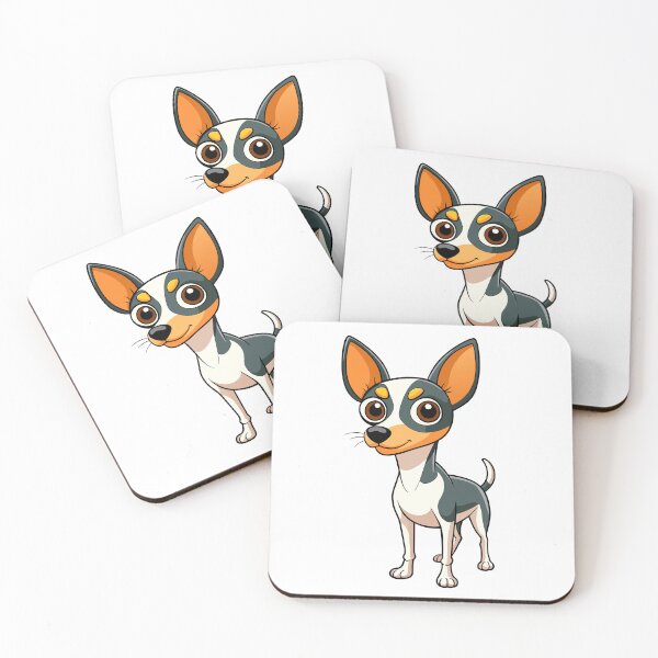 Item preview, Vigilant Rat Terrier Art designed and sold by iwcus.