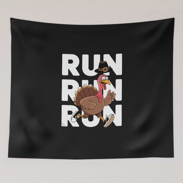 Item preview, Thanksgiving Funny Turkey Run Costume designed and sold by Adrian Kane.