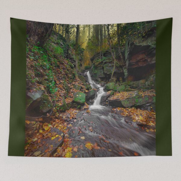 Item preview, Lumsdale Waterfall Matlock designed and sold by Alisonchambers2.