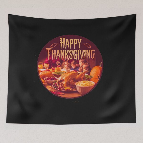 Item preview, Happy Thanksgiving wishes Turkey designed and sold by AnimalsDH305.