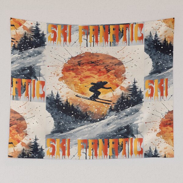 Item preview, Ski Fanatic Perfect Gift for Ski Lovers and Snow Enthusiasts designed and sold by al21ex.