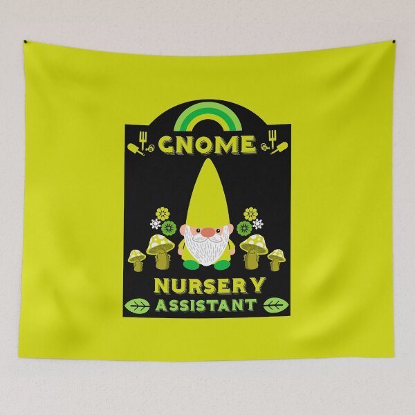 Item preview, Garden Gnome Nursery Assistant designed and sold by happygiftideas.
