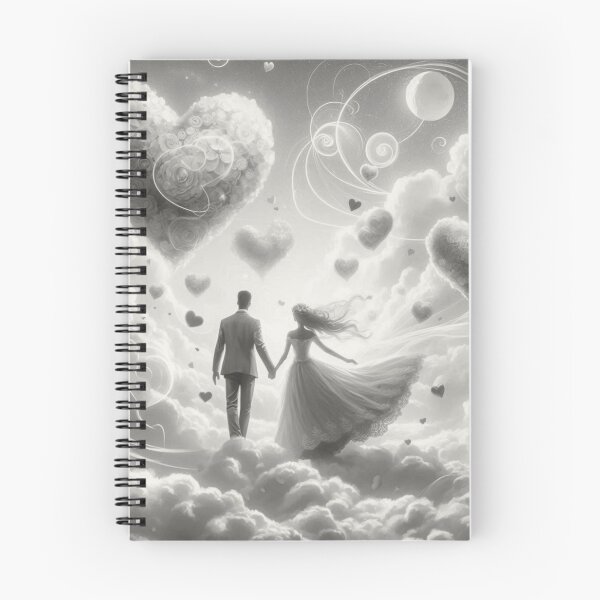Item preview, Ethereal Love: Romantic Cloudscape with Floating Hearts designed and sold by choder61.