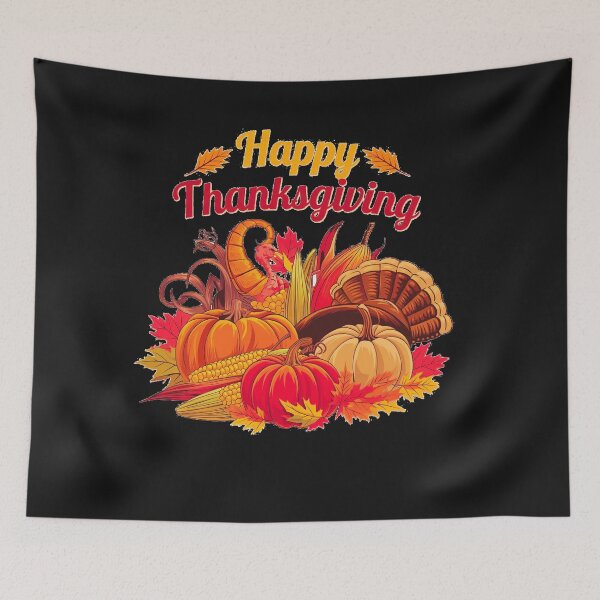 Item preview, Happy Thanksgiving wishes Turkey designed and sold by AnimalsDH305.