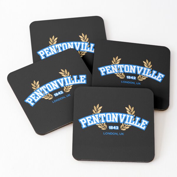 Item preview, Pentonville Prison “Varsity,” White and Blue designed and sold by UNK-Fatigues.