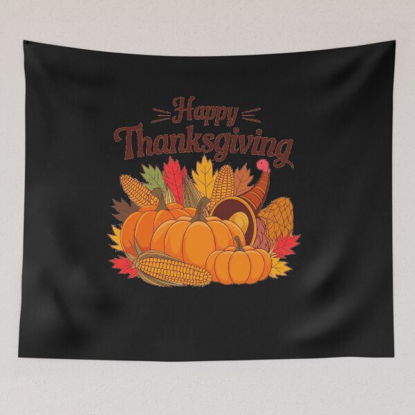 Item preview, Happy Thanksgiving wishes Turkey designed and sold by AnimalsDH305.