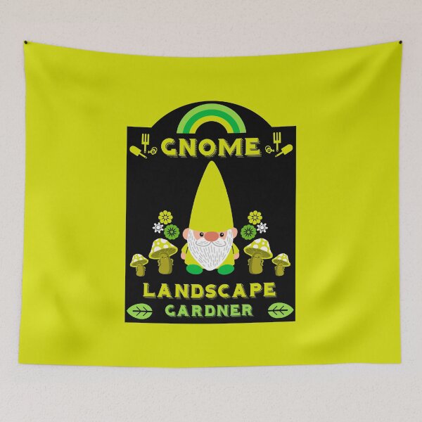 Item preview, Garden Gnome Landscape Gardner designed and sold by happygiftideas.