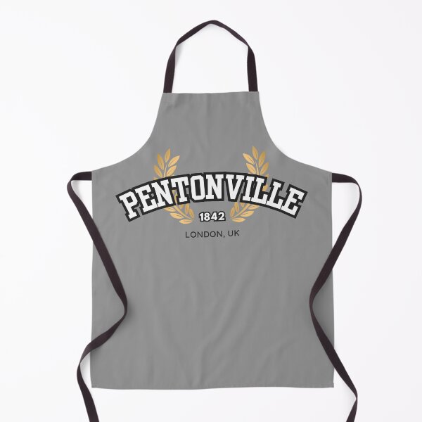 Item preview, Pentonville Prison “Varsity,” White and Black designed and sold by UNK-Fatigues.