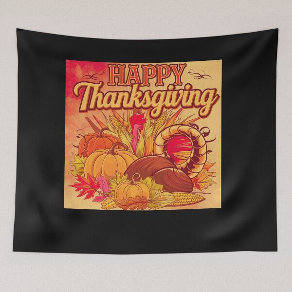 Item preview, Happy Thanksgiving wishes Turkey designed and sold by AnimalsDH305.