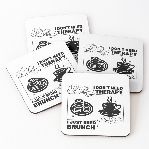 Item preview, Brunch Therapy – Because Brunch is the Best Therapy designed and sold by DesignDazzles.