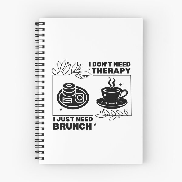 Item preview, Brunch Therapy – Because Brunch is the Best Therapy designed and sold by DesignDazzles.