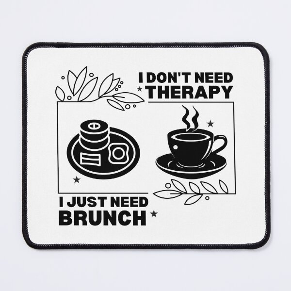 Item preview, Brunch Therapy – Because Brunch is the Best Therapy designed and sold by DesignDazzles.