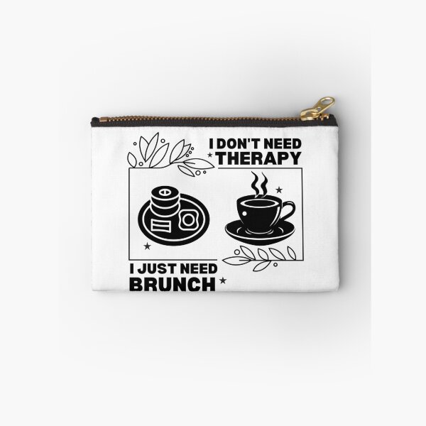 Item preview, Brunch Therapy – Because Brunch is the Best Therapy designed and sold by DesignDazzles.