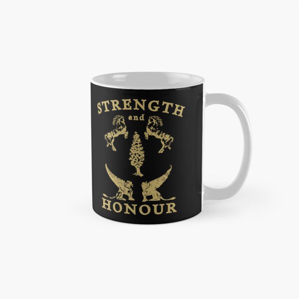 Item preview, Strength and Honour Crest, Gold designed and sold by UNK-Fatigues.