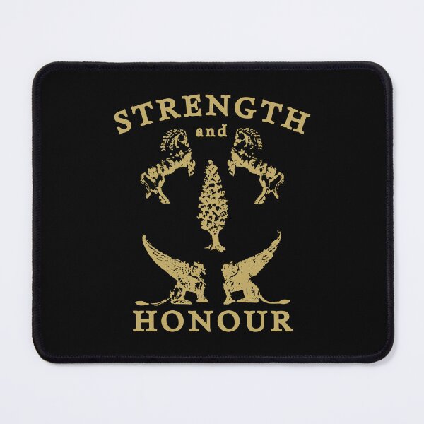 Item preview, Strength and Honour Crest, Gold designed and sold by UNK-Fatigues.