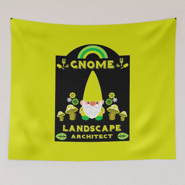 Item preview, Garden Gnome Landscape Architect designed and sold by happygiftideas.