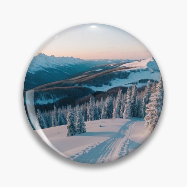 Item preview, Snow-covered Land Landscape designed and sold by vekotpu.