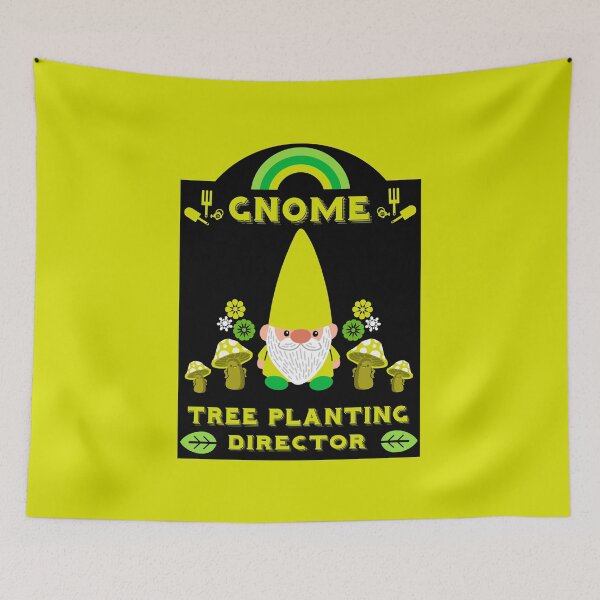 Item preview,  Garden Gnome Tree Planting Director designed and sold by happygiftideas.
