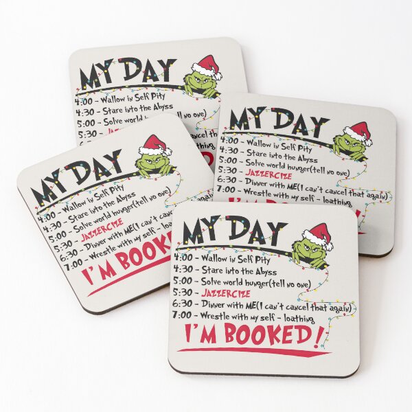 Item preview, La Navidad del Grinch y mi día Estoy completamente ocupado designed and sold by RenettaFunky.