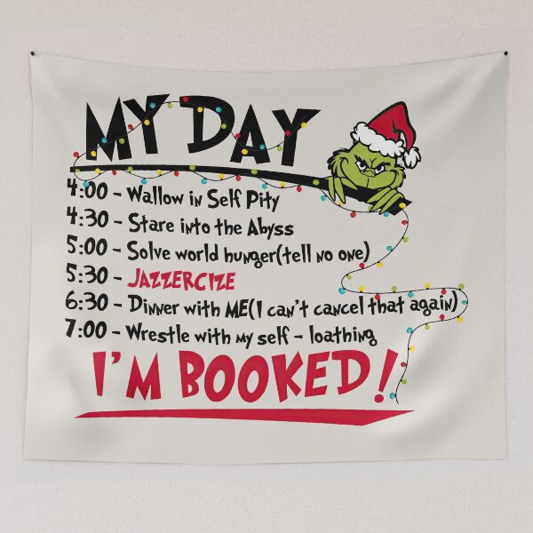 Item preview, La Navidad del Grinch y mi día Estoy completamente ocupado designed and sold by RenettaFunky.