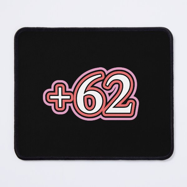 Item preview, Indonesia, +62 Indonesia Country Code, اندونيسيا in Black designed and sold by ZamZamDesign.