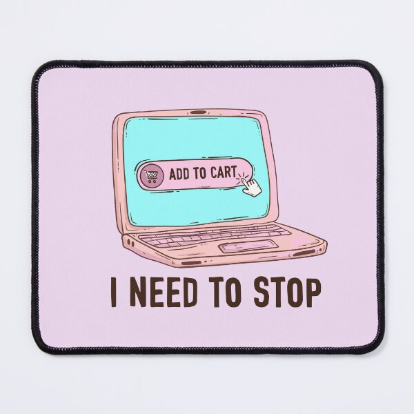 Item preview, Shopaholic- I need to stop designed and sold by Jess.a.creates.