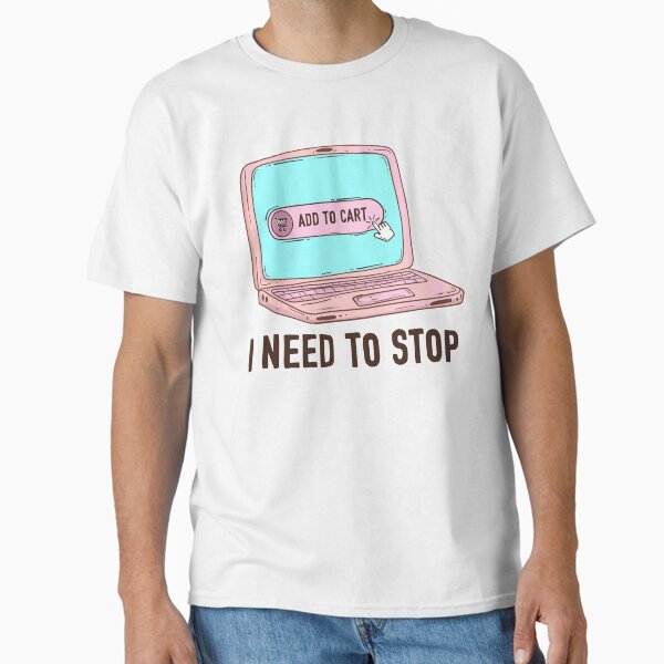 Item preview, Shopaholic- I need to stop  designed and sold by Jess.a.creates.