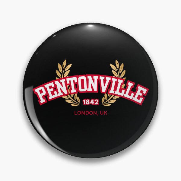 Item preview, Pentonville Prison “Varsity,” White and Red designed and sold by UNK-Fatigues.