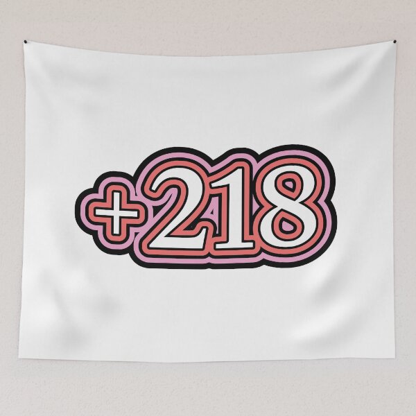 Item preview, Libya, +218 Libya Country Code, ليبيا  in White designed and sold by ZamZamDesign.