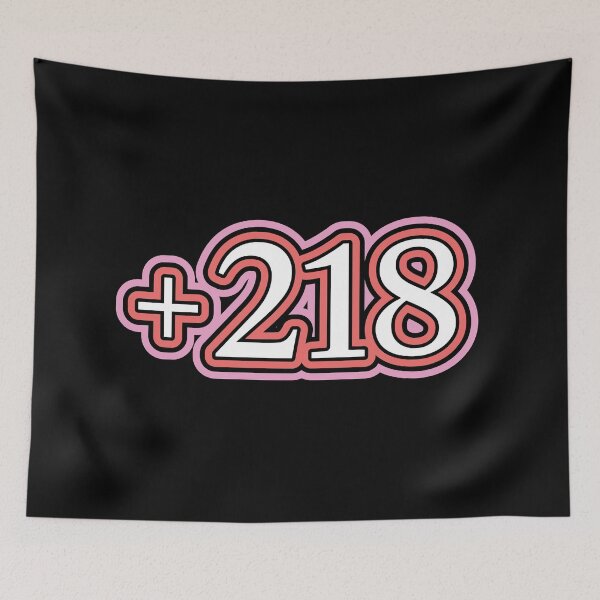 Item preview, Libya, +218 Libya Country Code, ليبيا  in Black designed and sold by ZamZamDesign.