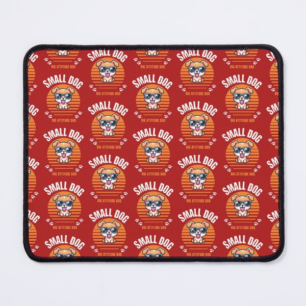 Item preview, Small Dog Big Attitude Dad designed and sold by Aurathreads2.