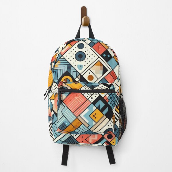 Item preview, Vibrant Geometric Pattern Art | Colorful Shapes Design Collection designed and sold by TrendyDesign159.