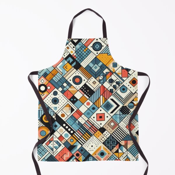 Item preview, Vibrant Geometric Pattern Art | Colorful Shapes Design Collection designed and sold by TrendyDesign159.