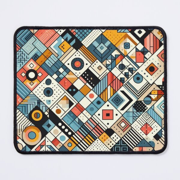 Item preview, Vibrant Geometric Pattern Art | Colorful Shapes Design Collection designed and sold by TrendyDesign159.