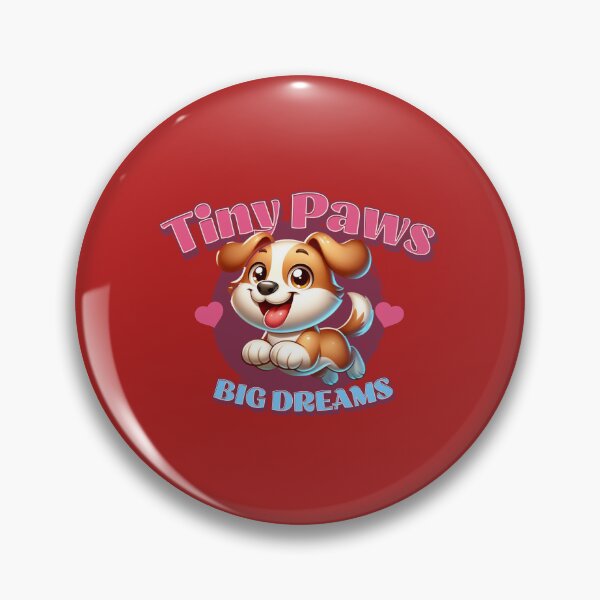 Item preview, Tiny Paws Big Dreams designed and sold by Aurathreads2.