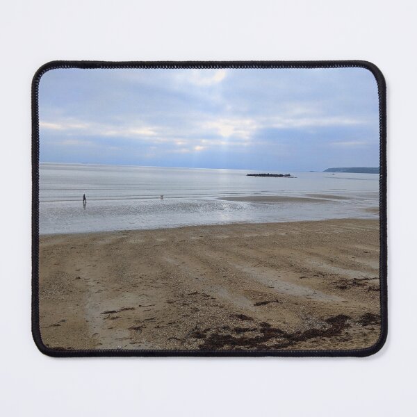 Item preview, Mounts Bay beach designed and sold by Happyoninside.