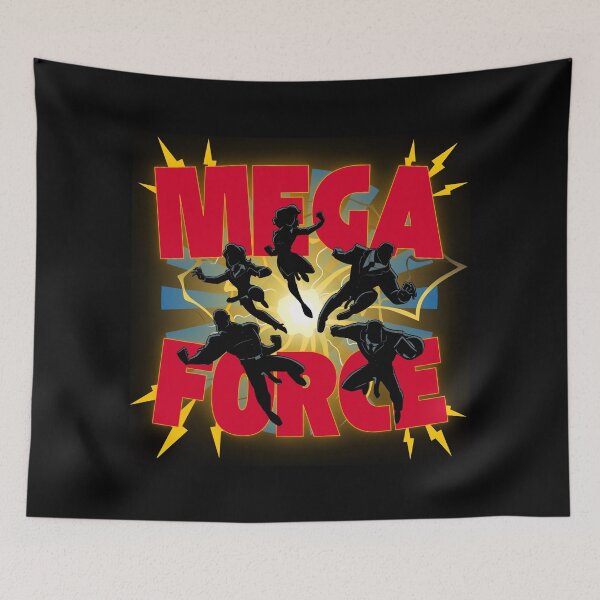 Item preview, Mega Force - Big Penis Superhero team designed and sold by UNK-Fatigues.