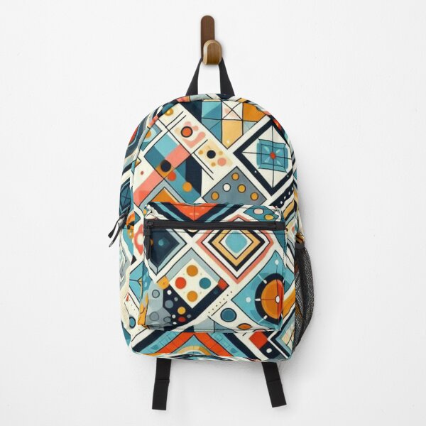 Item preview, Vibrant Geometric Pattern Art | Colorful Shapes Design Collection designed and sold by TrendyDesign159.