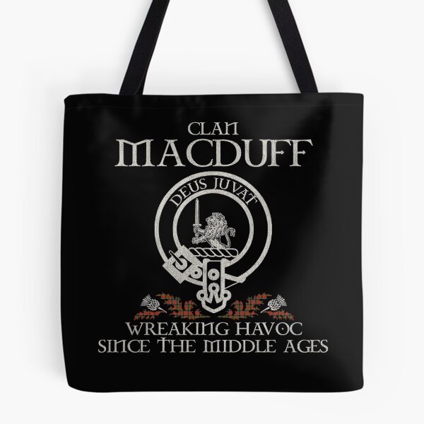 Item preview, Clan MacDuff crest Scottish surname tartan Thistle vintage designed and sold by Clan1093.