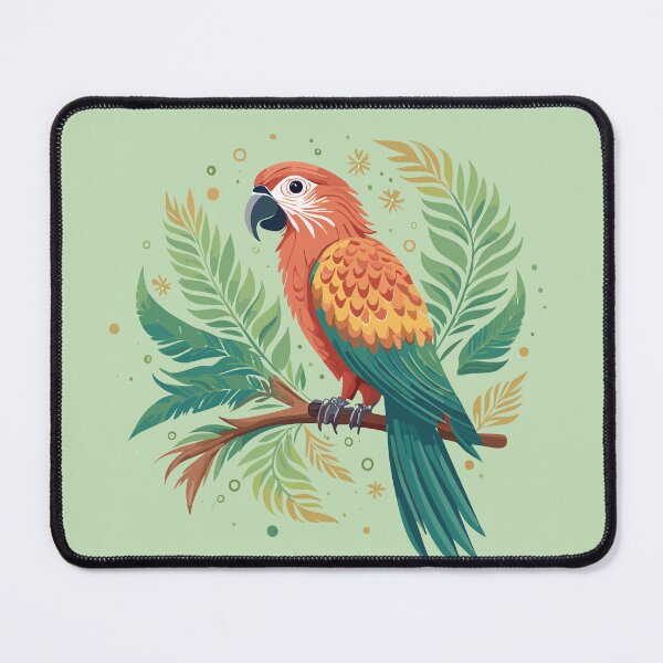 Item preview, macaw parrot in boho style designed and sold by Pr7em.