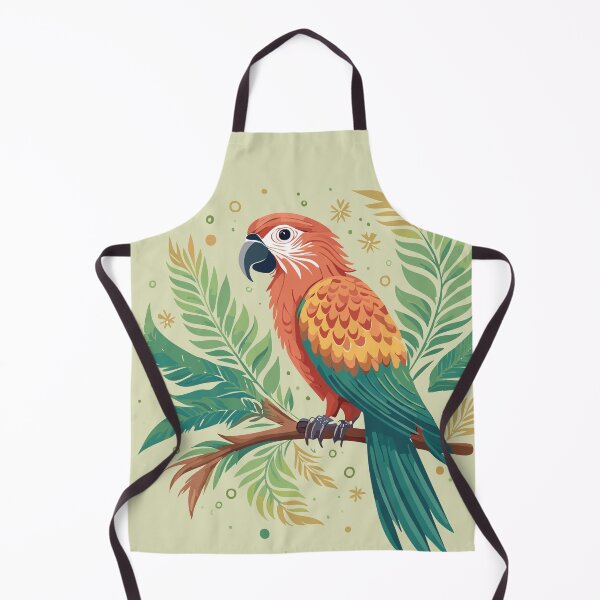 Item preview, macaw parrot in boho style designed and sold by PR7M.