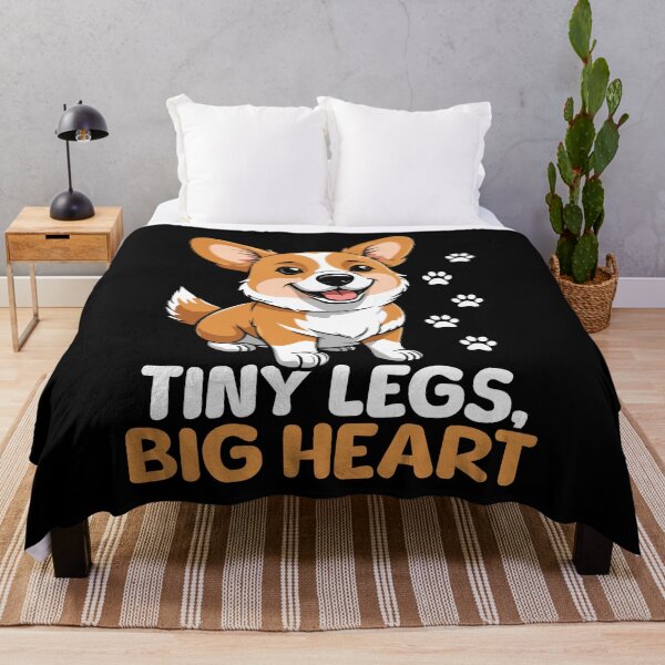 Item preview, Tiny Legs, Big Heart Cute Corgi Pet Lover designed and sold by PrintCrafting.