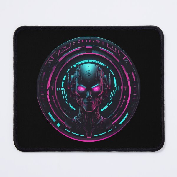 Item preview, Technomage, Necromancy, Circular Logo, Cyber Goth designed and sold by Burn-Ego.