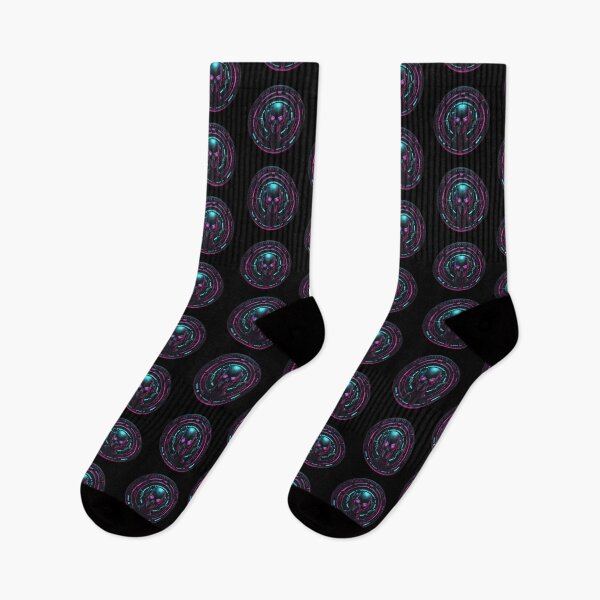 Item preview, Technomage, Necromancy, Circular Logo, Cyber Goth designed and sold by Burn-Ego.