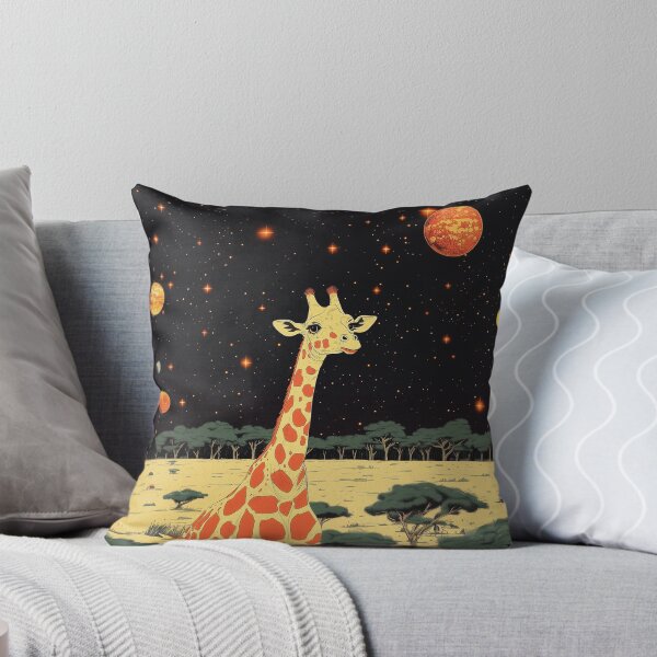 Artikelvorschau, Mitternachtsafrika und Giraffe entworfen und verkauft von GagamellGray.